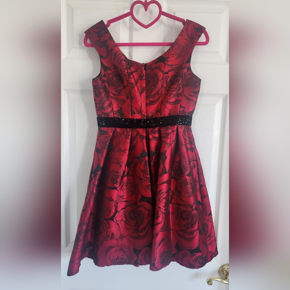 Donna Ricco Roses Dress - Picture 4 of 9